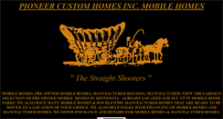 Desktop Screenshot of pioneermobilehomes.com